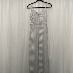 Striped Jumpsuit